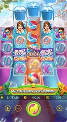 การจัดวางหน้าจอและสัญลักษณ์ใน Songkran Spl